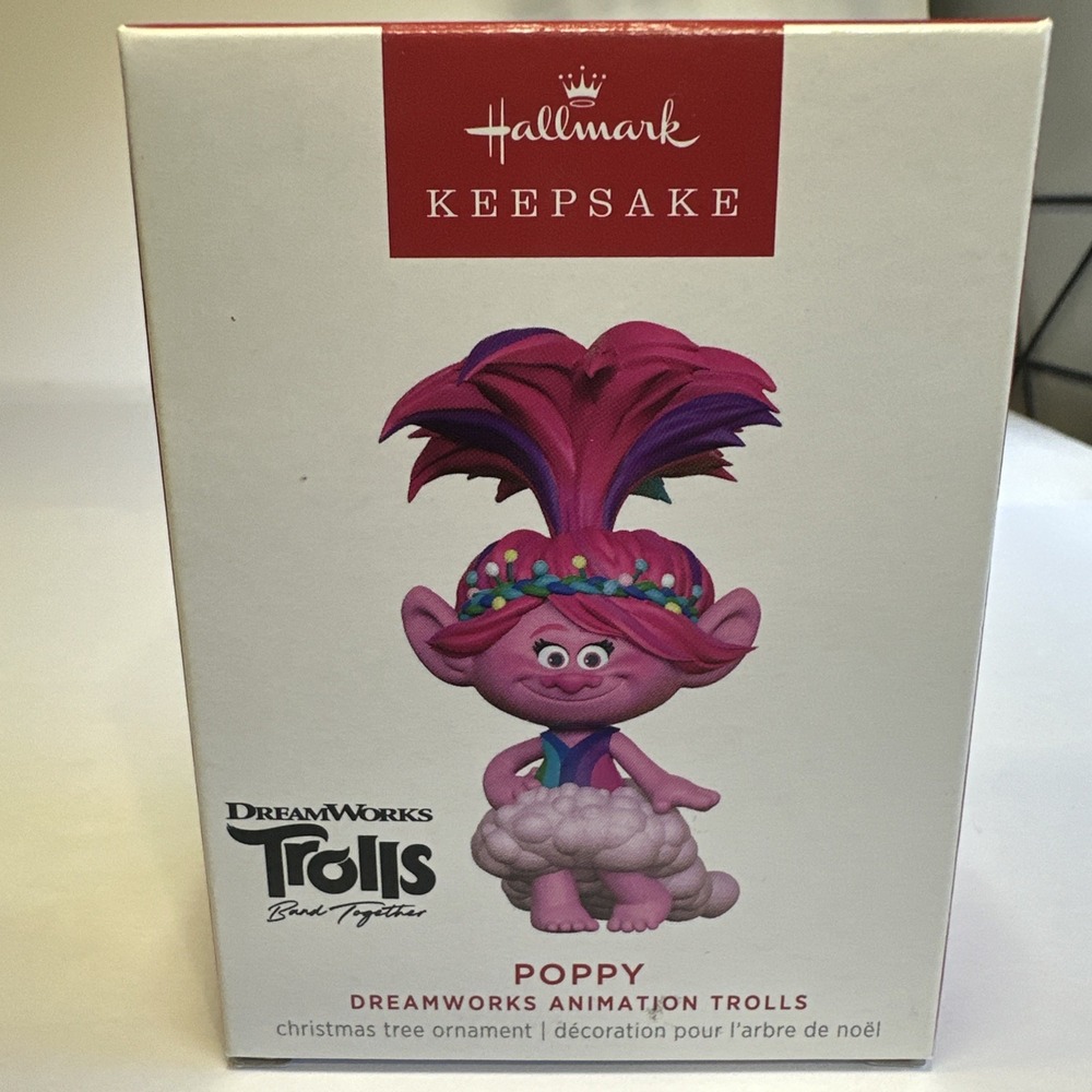Hallmark Keepsake Ornament Poppy Dreamworks Animation Trolls Band Together 2023